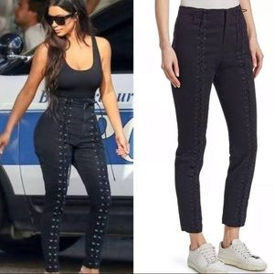 ALC black lace up pants